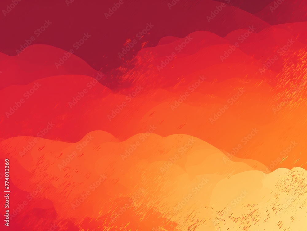 Maroon red orange gradient gritty grunge vector brush stroke color halftone pattern