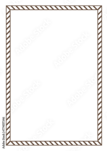 Vector frame for your text, photos or invitations, Frame blank. Elegant frame for certificate, diploma, voucher. vector frame for invitation, congratulation