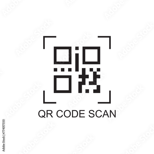 qr code icon , technology icon