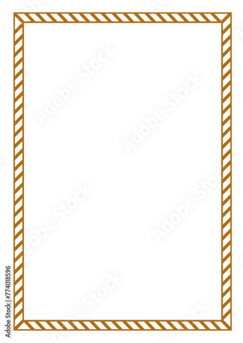 Vector frame for your text, photos or invitations, Frame blank. Elegant frame for certificate, diploma, voucher. vector frame for invitation, congratulation