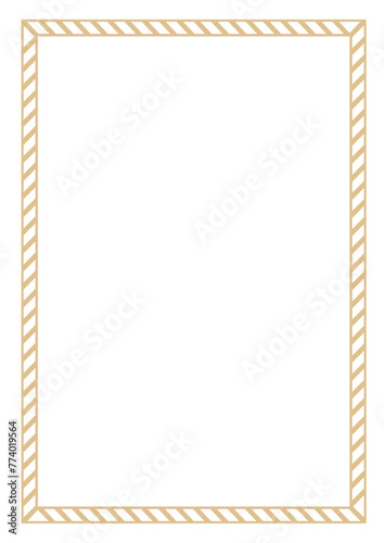 Vector frame for your text, photos or invitations, Frame blank. Elegant frame for certificate, diploma, voucher. vector frame for invitation, congratulation