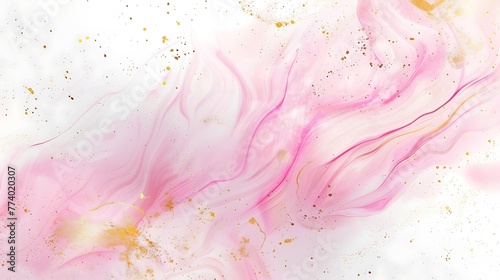 solid white background with bubble gem swirls