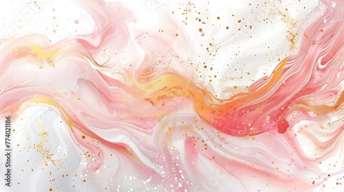 solid white background with coco swirls