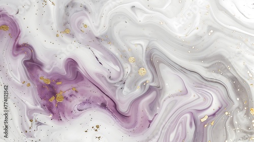 solid white background with concrete swirls