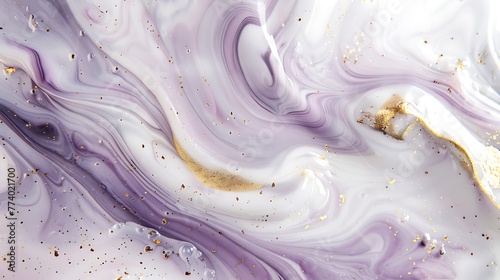 solid white background with concrete swirls