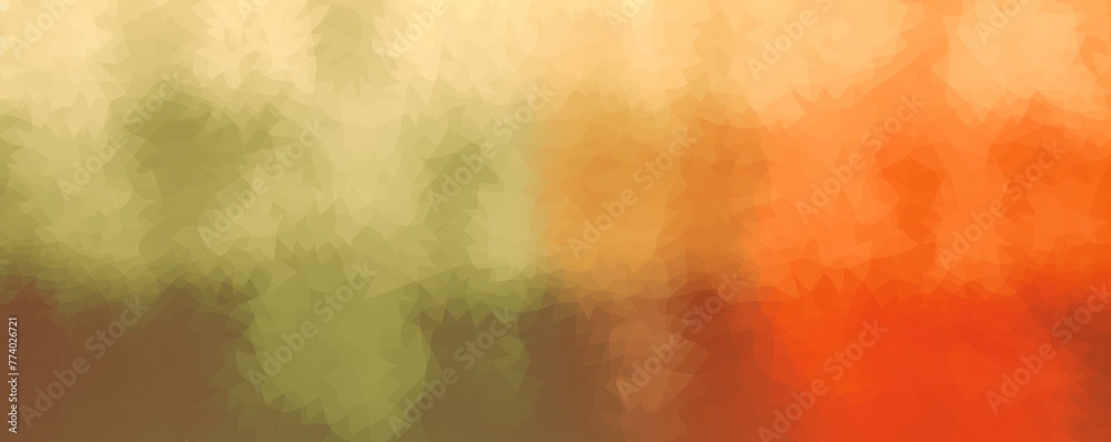 Olive red orange gradient gritty grunge vector brush stroke color halftone pattern
