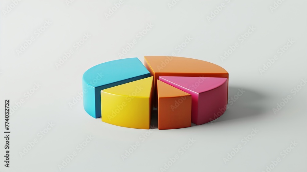 Obraz premium icon bar chart with different anatomy sections, like bones or muscles icon analysis