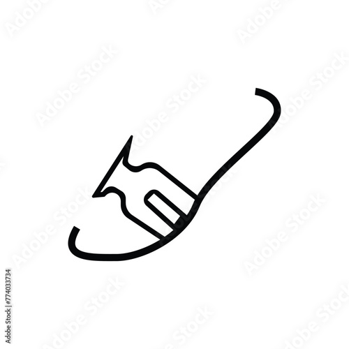 flip flop icon vektor