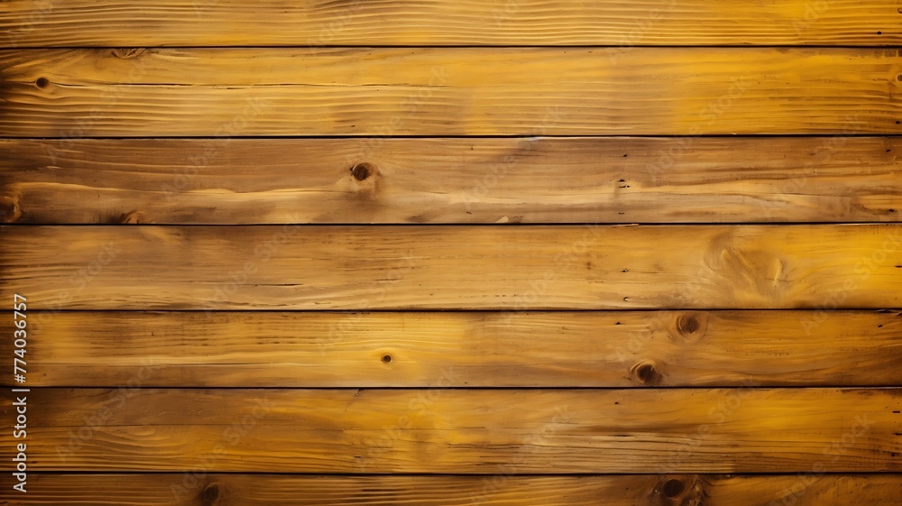 Naklejka premium Organic Texture: Ultra-Realistic Yellow Wooden Background