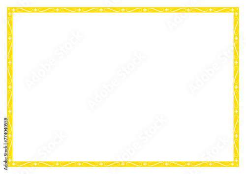 Vector frame for your text, photos or invitations, Frame blank. Elegant frame for certificate, diploma, voucher. vector frame for invitation, congratulation