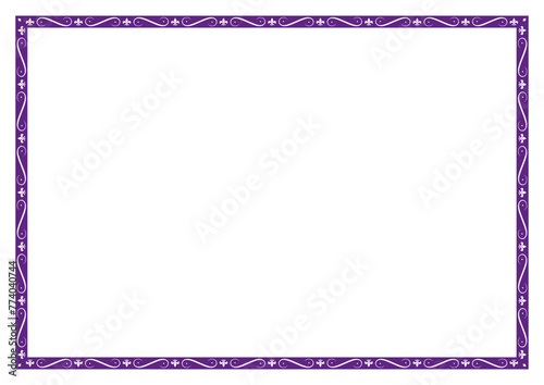 Vector frame for your text, photos or invitations, Frame blank. Elegant frame for certificate, diploma, voucher. vector frame for invitation, congratulation