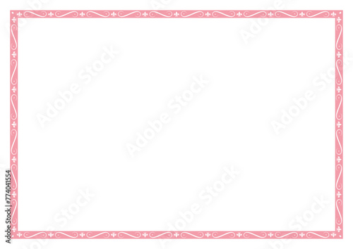 Vector frame for your text, photos or invitations, Frame blank. Elegant frame for certificate, diploma, voucher. vector frame for invitation, congratulation