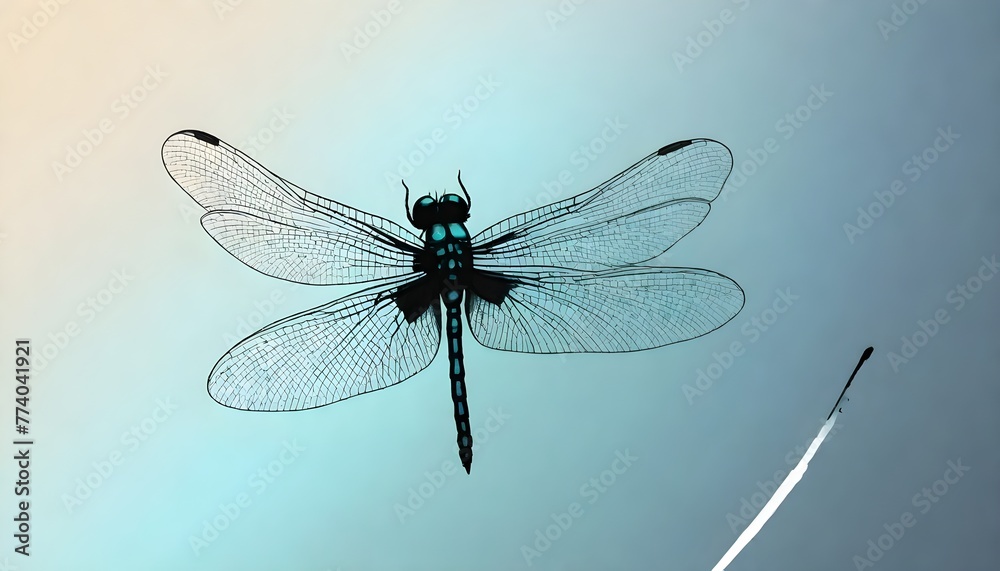 Dragonfly (130) - obrazy, fototapety, plakaty 