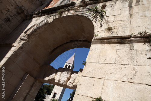 Old city - Diocletian's Palace - Split - Croatia photo