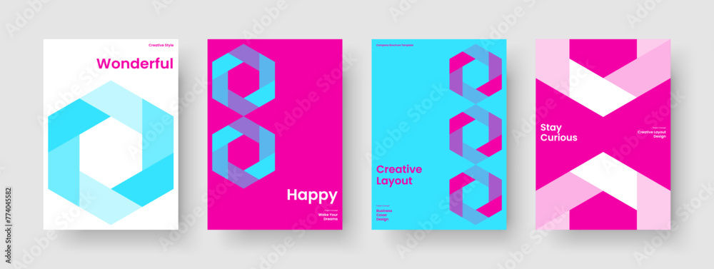 Geometric Banner Template. Abstract Poster Design. Isolated Business Presentation Layout. Brochure. Report. Book Cover. Background. Flyer. Portfolio. Magazine. Handbill. Advertising. Newsletter