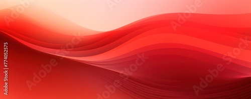 Red red gradient wave pattern background with noise texture and soft surface gritty halftone art