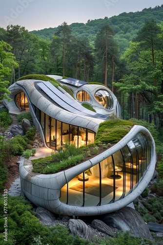 Futuristic sustainable home...