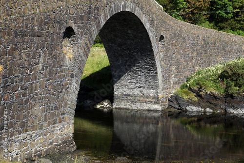 Atlantic Bridge on the Isle of Seil on the B844 - Argyll and Bute - Scotland - UK © Collpicto