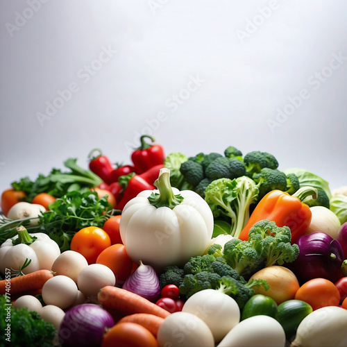 Health Food - Colored Vegetables Isolated