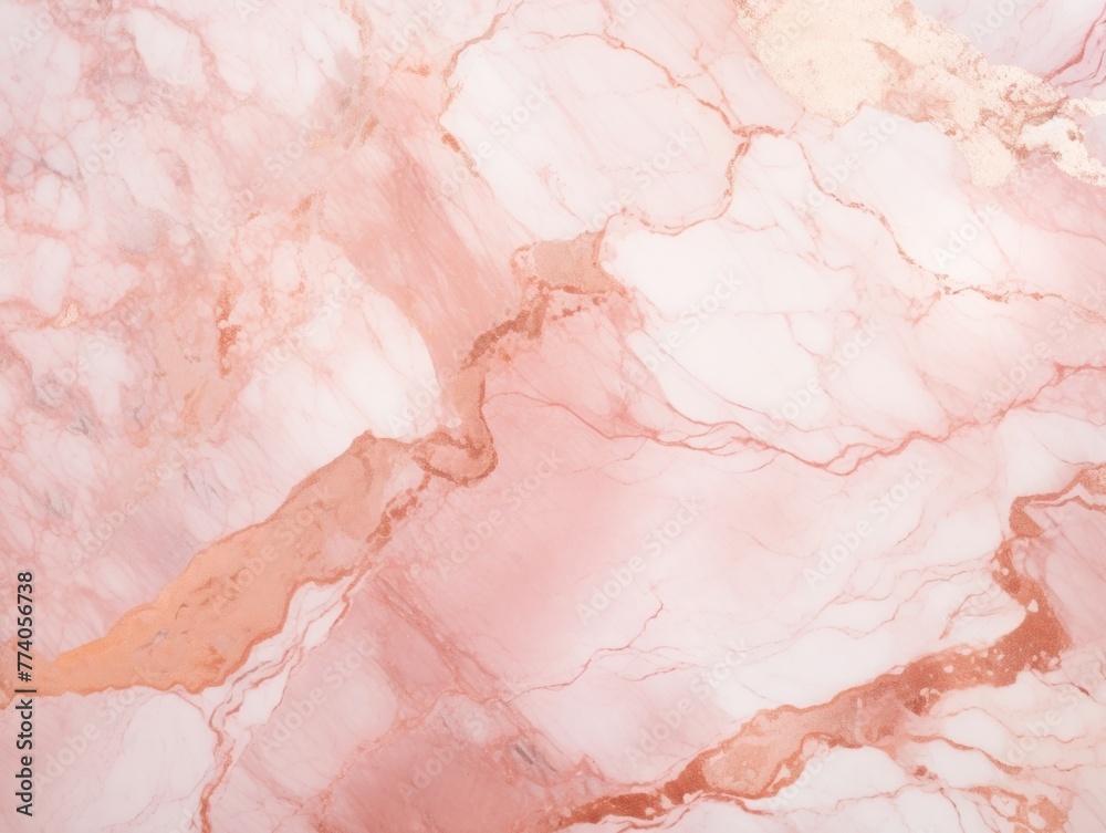 Rose Gold marble texture background