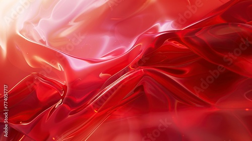 Dynamic red abstract background, evoking energy and passion with artistic flair