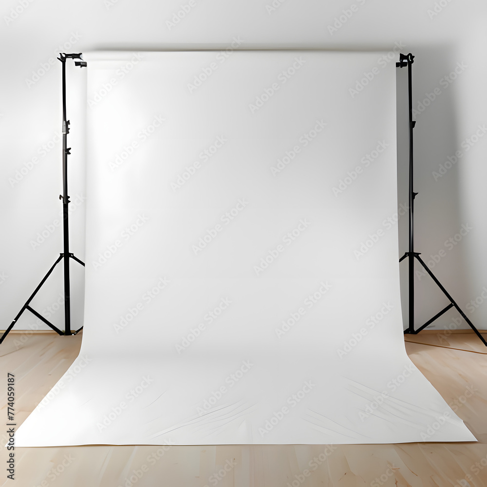 empty photo studio. Generative AI empty photo studio. Generative AI