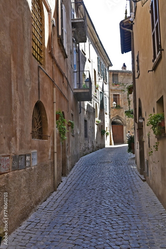 Orvieto, Strade, vicoli e case della città antica, Terni - Umbria