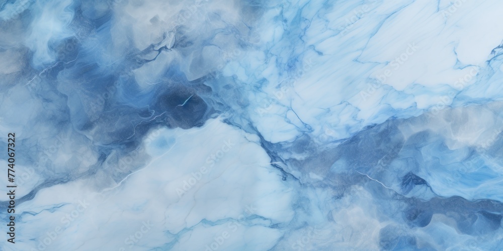 Sky Blue marble texture background 
