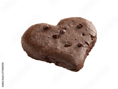 a delicious cookie with trnasparent background photo