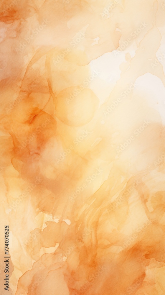 Tan light watercolor abstract background