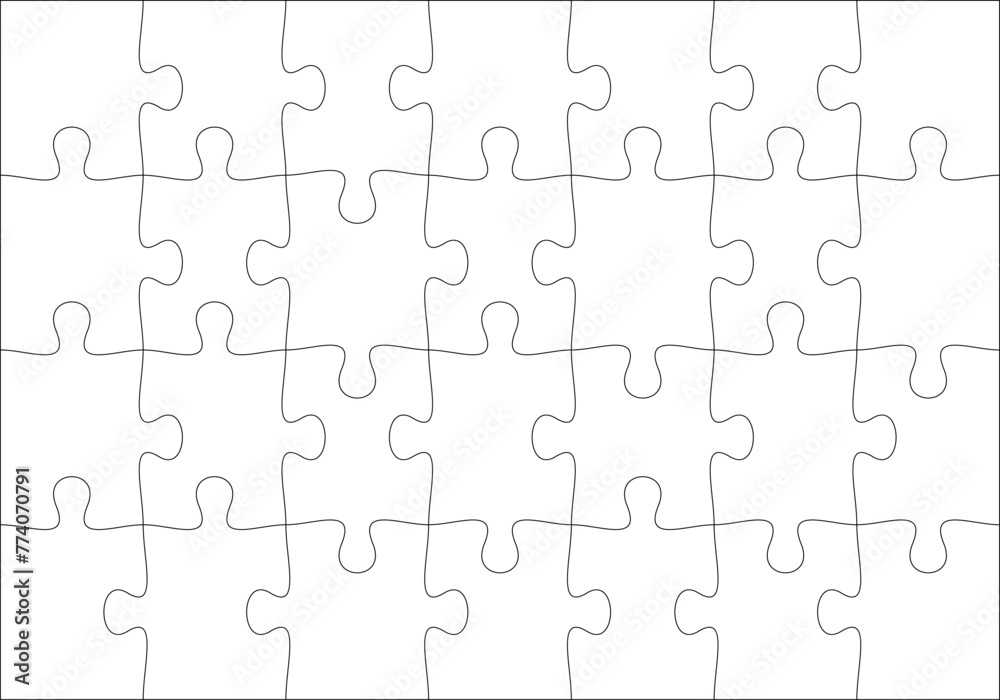 Puzzles grid template 10x6. Jigsaw puzzle pieces, thinking game and jigsaws detail frame design. Business assemble metaphor or puzzles game challenge vector. Puzzles grid template 10x6. Jigsaw puzzle pieces, thinking game and jigsaws detail frame design. Business assemble metaphor or puzzles game challenge vector.