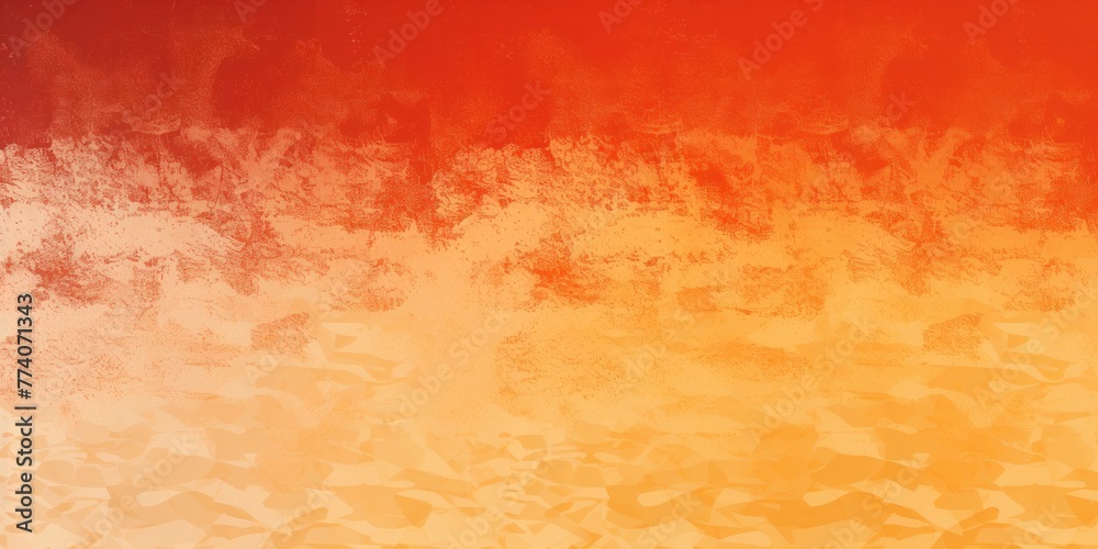 Tan red orange gradient gritty grunge vector brush stroke color halftone pattern