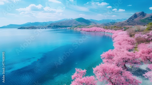 Springtime Sakura Bliss Mountain and Sea Sakura s cherry blossom in the city
