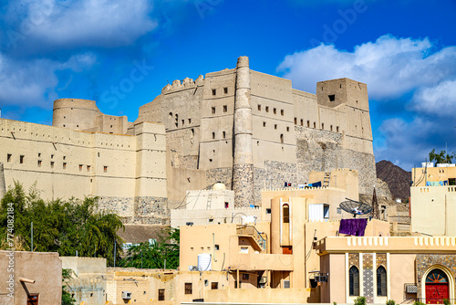 Bahla Fort in Ad Dakhiliyah Governorate, Oman