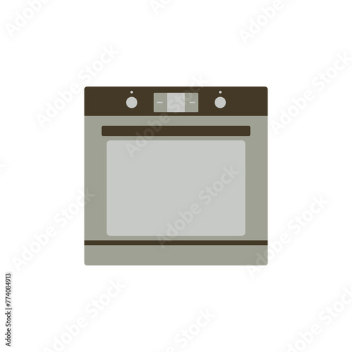 Oven vector icon. Microwave logo icon. Kitchen oven vector symbol. Electric oven vector icon. Homemade baking vector concept.