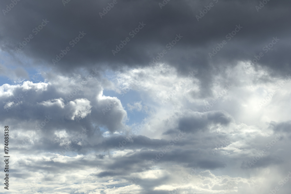 Obraz premium abstract clouds photographed during the day