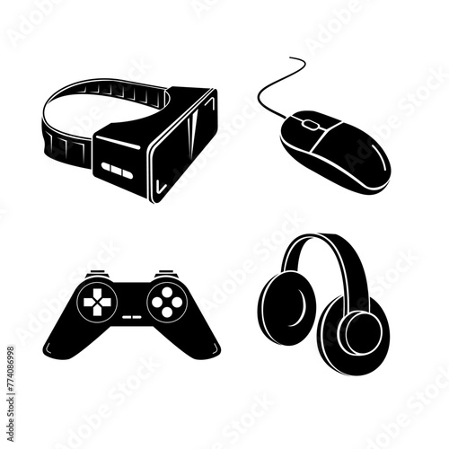 technology computer science entertainment game item object vector element