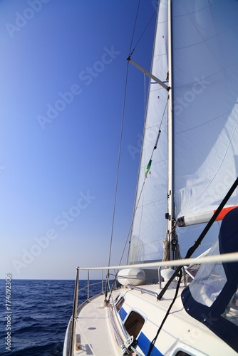 Summer sailing in Croatia