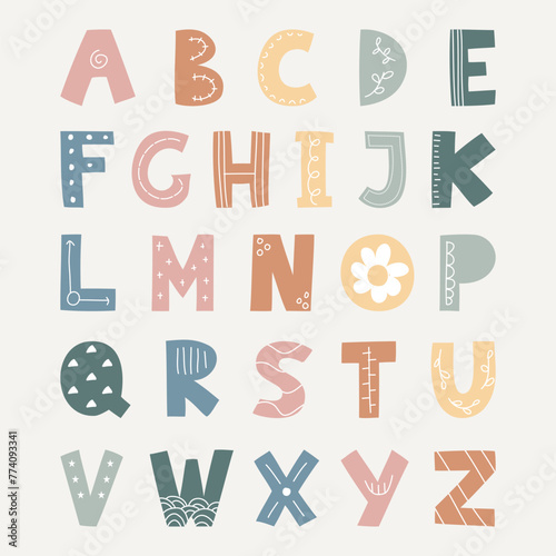 vector alphabet set