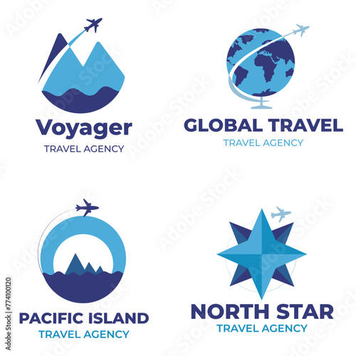 Air travel logo template. Travel logo. sea logo. river logo concept. Sunset or sunrise icon. Plane logo. Plane vector. Landscape logo. Airplane icon. Airplane vector.