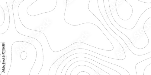 Topographic map background with particles. abstract wave topographic. modern curve dots lines topography background.