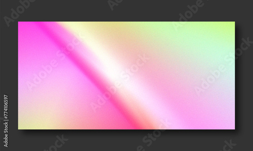 Abstract color gradient modern blurred background and film grain texture template with an elegant	
