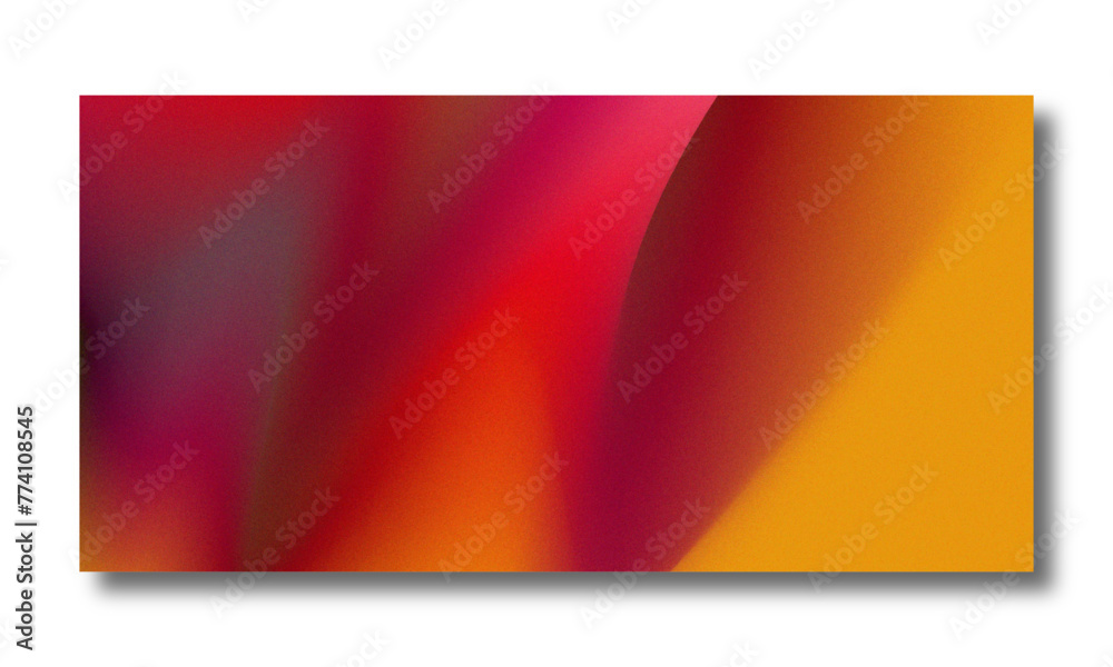 Abstract color gradient modern blurred background and film grain texture template with an elegant	
