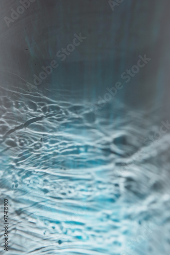 Abstract Blue Ripple Wavy Background