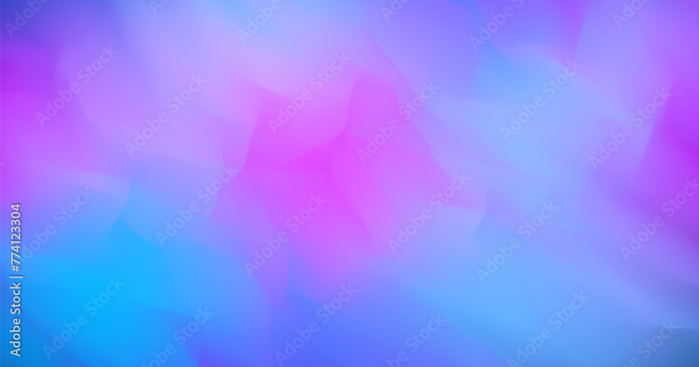 Colorful smooth abstract background on bright space with blurred gradient mesh decoration. Graphic design element soft colored style concept for banner, flyer, card, brochure cover, or landing page