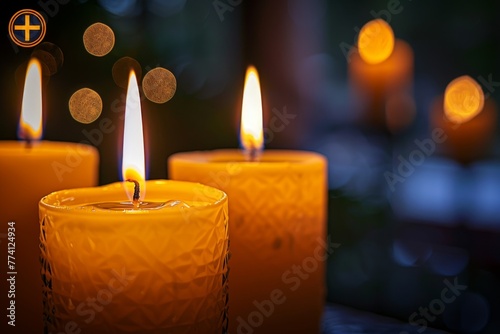 Radiant morn awaited  Holy Saturdays candlelit vigil  a night of sanctified hope