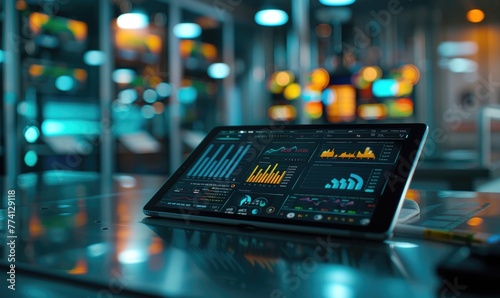A business analytics dashbo...