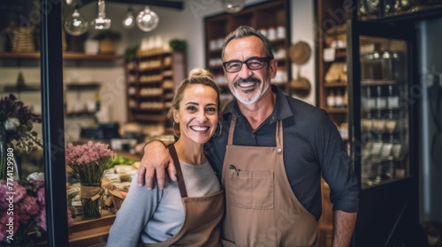 The Owners of a Cozy Shop photo