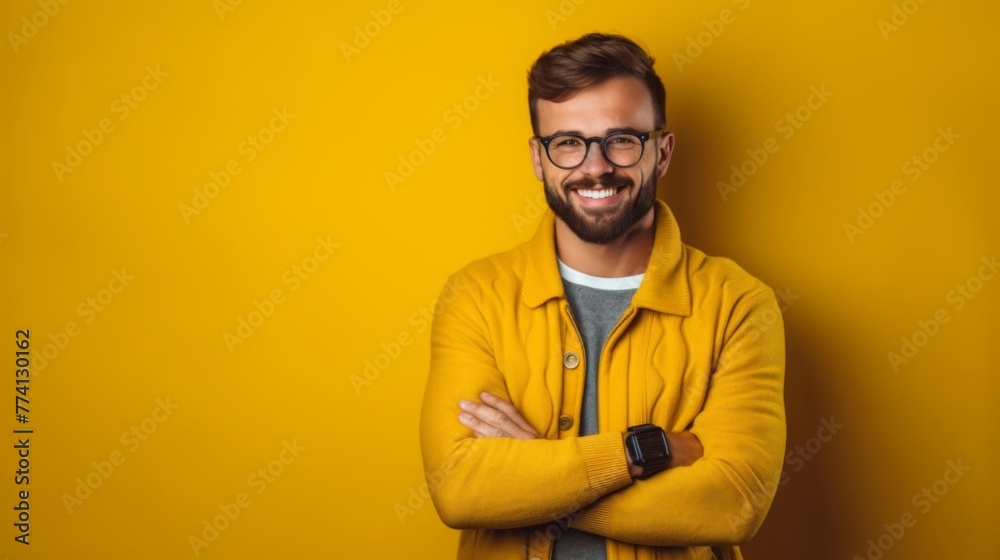 The Cheerful Man in Yellow Jacket The Cheerful Man in Yellow Jacket