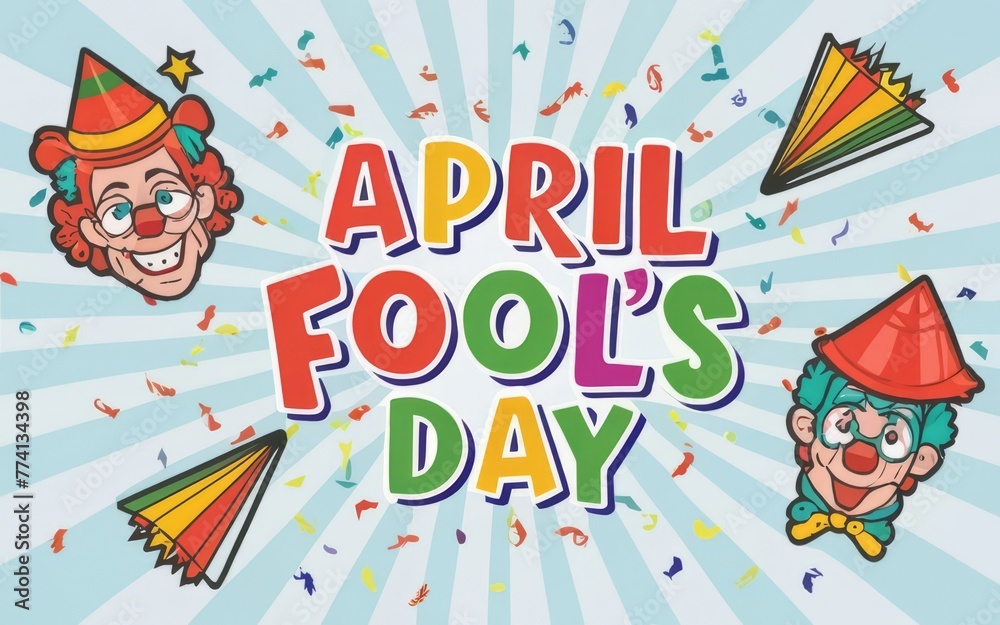 April Fool's Day Greeting Card April Fool's Day Greeting Card